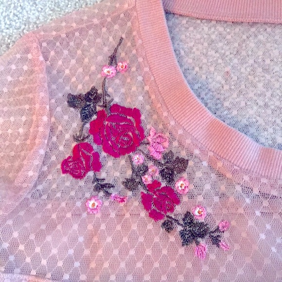 ❤️ New Dusty Pink Floral Blouse - Picture 5 of 8